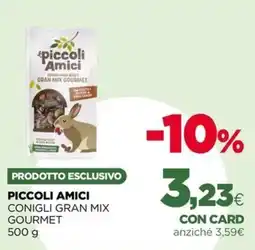 L´Isola dei Tesori Piccoli Amici Conigli Gran Mix Gourmet offerta