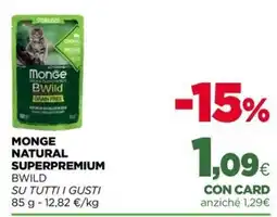 L´Isola dei Tesori Monge Natural Superpremium BWild offerta