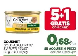 L´Isola dei Tesori Gourmet Gold Adult Pate' offerta