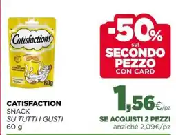 L´Isola dei Tesori Catisfactions snack offerta