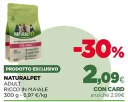 L´Isola dei Tesori Naturalpet adult ricco in maiale offerta