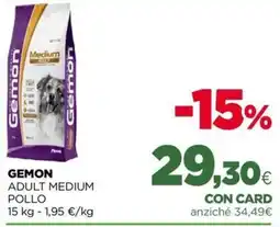 L´Isola dei Tesori Gemon Adult Medium Pollo offerta