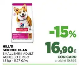 L´Isola dei Tesori Hill's Science Plan Small&Mini Adult Agnello e Riso offerta