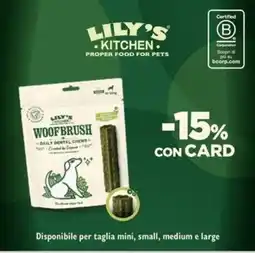 L´Isola dei Tesori Woofbrush daily dental chews offerta