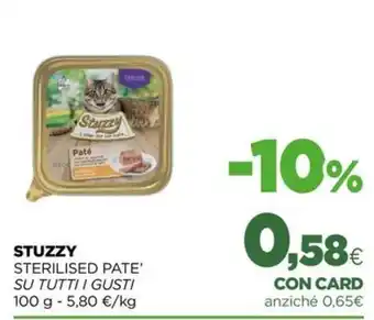 Stuzzy sterilised pate'