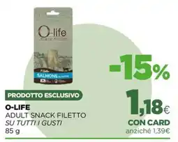 L´Isola dei Tesori O-life Adult Snack Filetto offerta