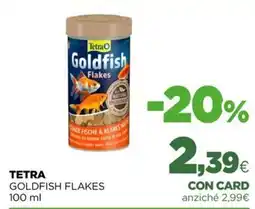 L´Isola dei Tesori Tetra Goldfish Flakes offerta