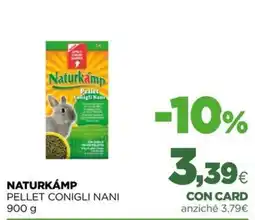 L´Isola dei Tesori Naturkamp Pellet Conigli Nani offerta