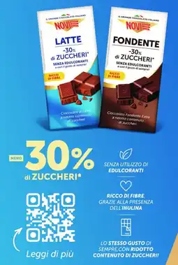 Iper Tosano Novi Latte Fondente offerta