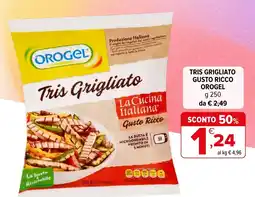 Iperal Tris Grigliato Gusto Ricco Orogel offerta