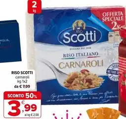 Iperal Riso Scotti Carnaroli offerta