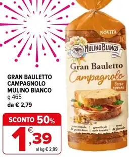 Iperal Gran Bauletto Campagnolo Mulino Bianco offerta