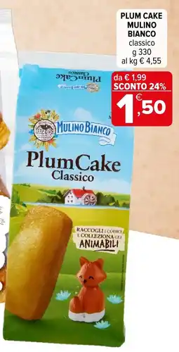 Iperal PlumCake Classico Mulino Bianco offerta