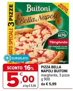 Iperal Pizza Bella Napoli Buitoni offerta