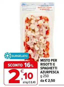 Iperal Misto per risotti e spaghetti Azurpesca offerta