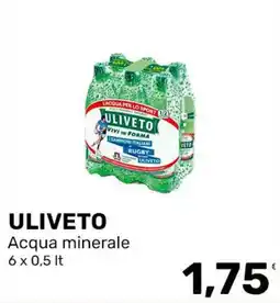 Iper Tosano Acqua minerale Uliveto offerta