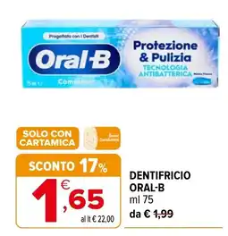 Iperal Dentifricio Oral-B offerta