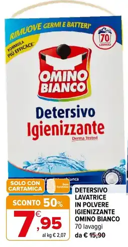Iperal Detersivo Igienizzante Omino Bianco offerta
