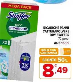 Iperal Ricariche panni catturapolvere dry swiffer offerta