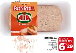 Iperal Bonroll Aia classico offerta