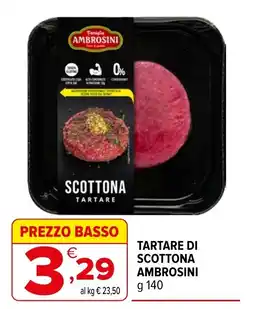 Iperal Tartare di scottona Ambrosini offerta