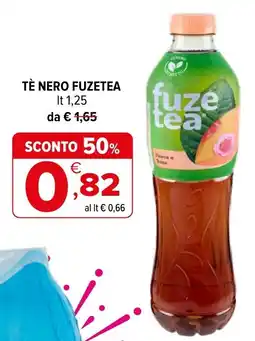 Iperal Tè nero Fuze Tea offerta