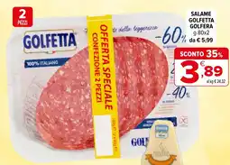 Iperal Salame Golfetta offerta