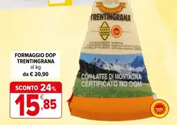 Iperal Formaggio DOP Trentingrana offerta