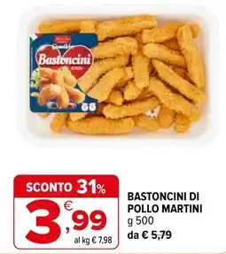 Iperal Bastoncini di pollo Martini offerta