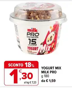Iperal Yogurt Mix Milk Pro offerta