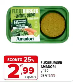 Iperal Flexiburger Amadori offerta