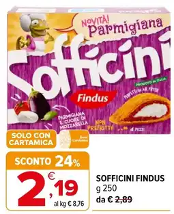 Iperal Sofficini Findus offerta