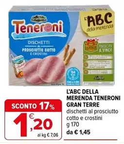 Iperal L'ABC della merenda Teneroni Gran Terre offerta