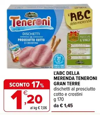 L'ABC della merenda Teneroni Gran Terre