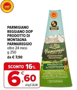 Iperal Parmareggio Parmigiano Reggiano offerta