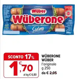 Iperal Wüberone Wüber l'originale offerta