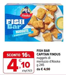 Iperal Fish bar nuggets di merluzzo d'alaska offerta