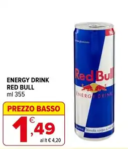 Iperal Energy drink Red Bull offerta