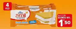 Iperal Parmalat Zymil Snack al latte offerta