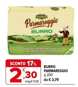 Iperal Burro Parmareggio offerta