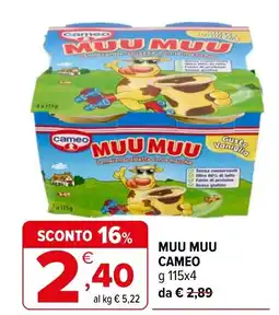 Iperal Muu Muu Cameo offerta