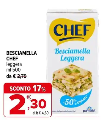 Besciamella Leggera Chef