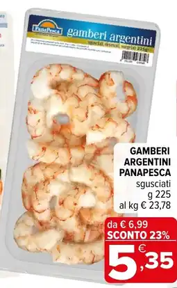 Iperal Gamberi argentini Panapesca offerta