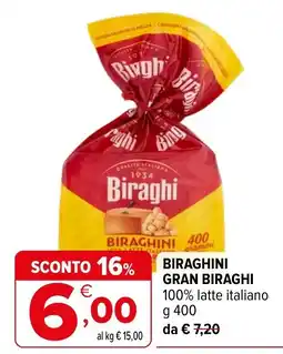 Iperal Biraghi Biraghini Gran Biraghi offerta