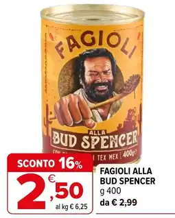 Iperal Fagioli alla Bud Spencer offerta