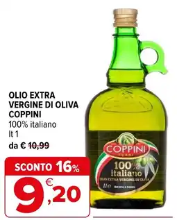 Iperal Olio extra vergine di oliva Coppini offerta