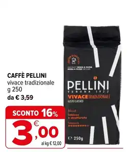 Iperal Caffè Pellini vivace tradizionale offerta