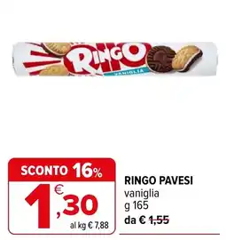 Iperal Ringo Pavesi vaniglia offerta