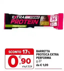 Iperal Barretta proteica extra performa offerta