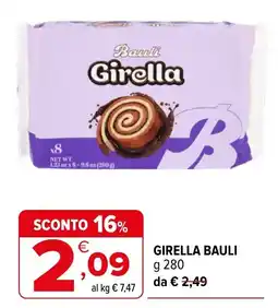 Iperal Girella Bauli offerta